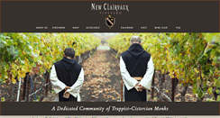 Desktop Screenshot of newclairvauxvineyard.com
